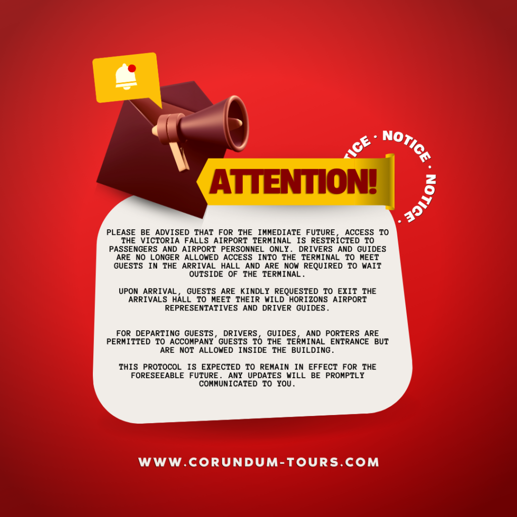 Corundom Tours _ Urgent Notice